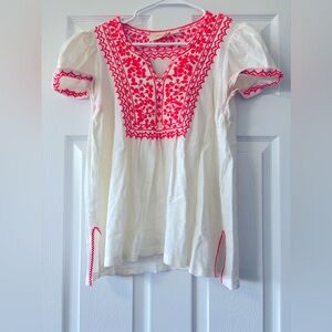 Anthology Mauve Embroidered Top